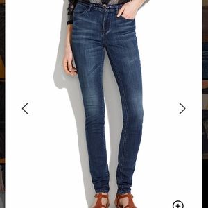 Madewell Skinny Skinny High Riser jeans